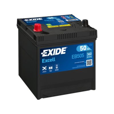 Autobatéria EXIDE EXCELL 50Ah 12V EB505