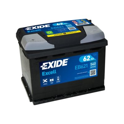 Autobatéria EXIDE EXCELL 62Ah 12V EB621