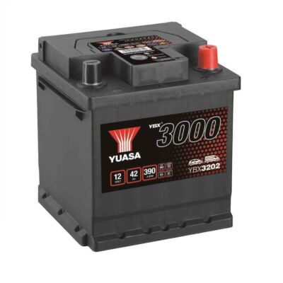 Autobatéria YUASA  YBX3202 12V 42Ah 390A P+