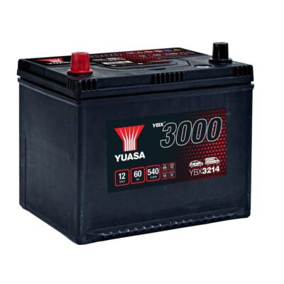 Autobatéria YUASA  YBX3214 12V 60Ah 540A Ľ+